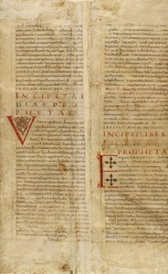 Decorated Initial V; Decorated Initial E by Unknown artist