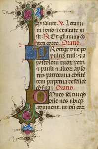Decorated Text Page by Unknown artist