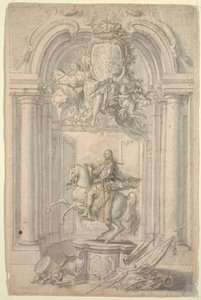Design for Equestrian Monument of Charles III