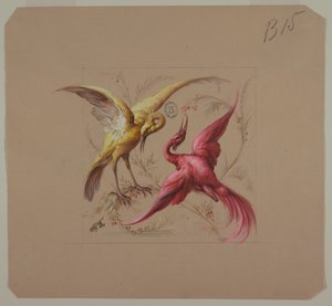 Design for Wallpaper and Textiles: Flowers and Birds