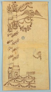 Design for a Garden Folly by Unknown artist