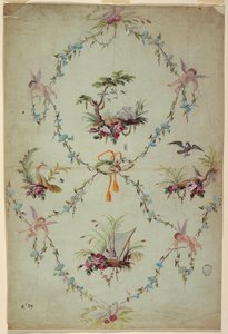 Design for a Silk Brocade