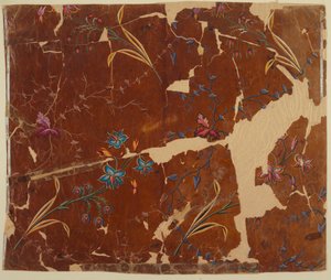 Design for a Woven Fabric, Fragment by Unknown artist