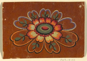 Design for a Woven Motif by Unknown artist