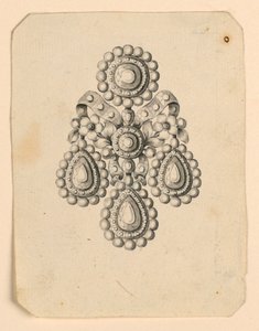 Design for an Earring by Unknown artist