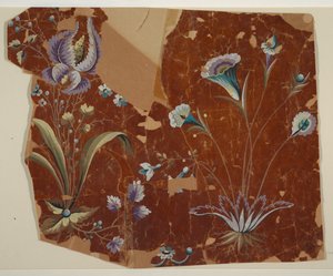 Design for an Embroidered or Woven Border by Unknown artist