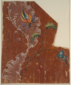 Design for an Embroidered or Woven Fabric by Unknown artist