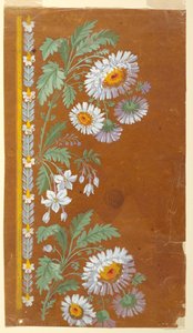 Design for an Embroidery Border by Unknown artist