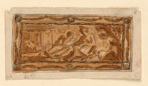 Design for the Cover of a Snuff Box by Unknown artist