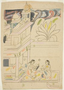 Dhanasri Ragini by Unknown artist