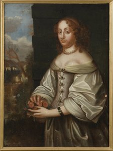 Portrait of Countess Palatine Eleonora Catherine of Zweibruecken, Landgravine of Hesse-Eschwege