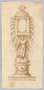 Elevation of a Monstrance by Unknown artist