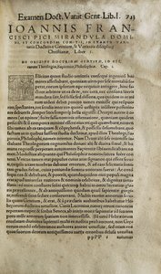 Examination of the Vanity of the Doctrine of the Gentiles and the Truth of the Christian Discipline by Pico della Mirandola by Unknown artist