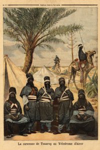 Exhibition of the Caravan of Touareg at the Winter Velodrome