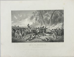 Fall of Braddock by Unknown artist