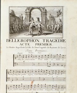 First Act of Bellerophon by Unknown artist