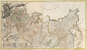 First General Map of the Russian Empire