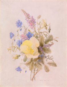 Flowers with Yellow Rose