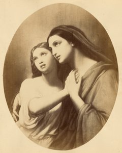 "Faith and Hope" by Ary Scheffer by Unknown artist