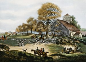 Fox Hunting in Surrey, Great Britain