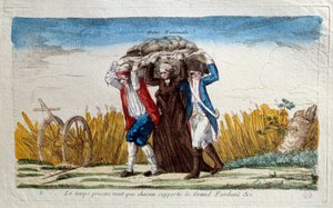 French Revolution: The present time requires everyone to bear the great burden by Unknown artist
