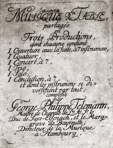 Georg Philipp Telemann. German Composer by Unknown artist