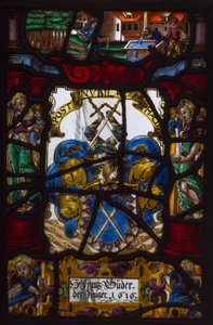 Heraldic Panel of Franz Buder by Unknown artist