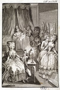 House Close - Engraving by Unknown artist