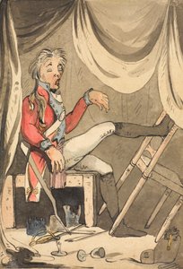 If any man says I am drunk on guard - damn I will accommodate him with a kick - damn, 1796
