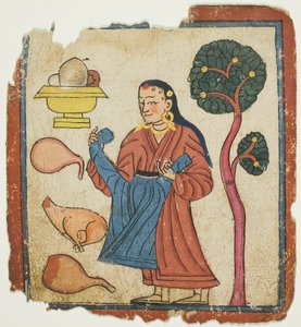 Image from a Set of Initiation Cards (Tsakali) by Unknown artist
