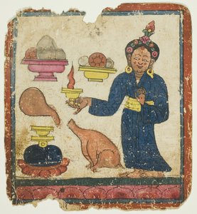 Image from a Set of Initiation Cards (Tsakali) by Unknown artist