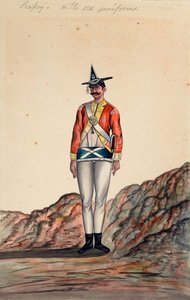 Indian Officer, Bengal Army, circa 1805 by Unknown artist