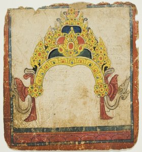 Jeweled Ritual Crown, from a Set of Initiation Cards by Unknown artist