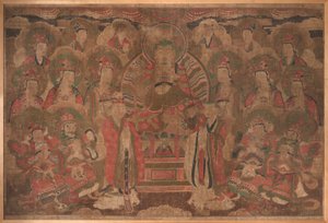 Ksitigarbha Bodhisattva with Assembly