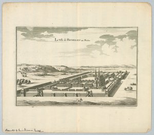 The City of Richelieu in Poitou by Unknown artist