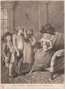 Lady Gorget raising Recruits for Cox Heath