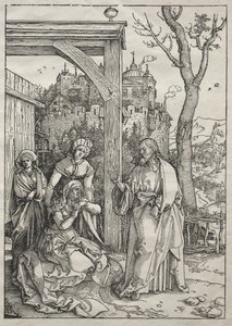 Life of the Virgin: Christ Taking Leave of His Mother
