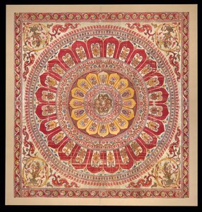 Lotus-blossom petal canopy by Unknown artist
