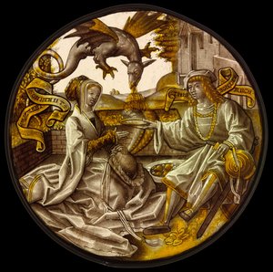 Lovers in a Garden