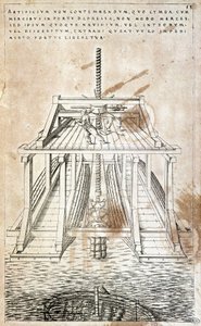 Machine for retrieving goods from a wreck