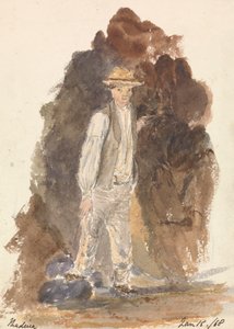 Man Standing (Madeira Jan 15, 1868) by Unknown artist