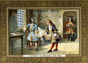 Man with Iron Mask Locks in the Prison of Saint Margarita by Unknown artist