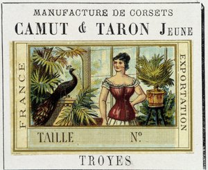 Manufacture of corsets, Camut and Taron Young