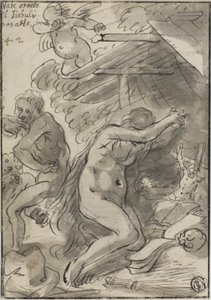 Mary Magdalene in Wilderness by Unknown artist