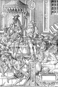 Medieval Torture Scene: The Estrapade