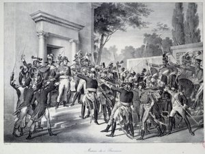 Meeting of Generals and Officers in Napoleon Bonaparte