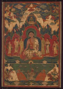 Milarepa on Mount Kailash by Unknown artist