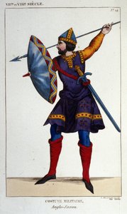 Military Costume of an Anglo Warrior - Saxon