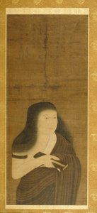 Monju Dressed in a Robe of Braided Grass