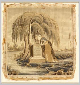 Mourning Sampler by Unknown artist